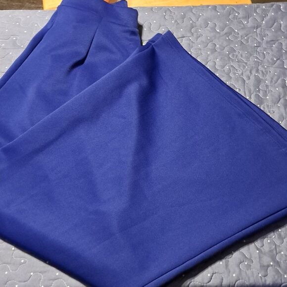 Goodtime USA blue wide leg pants size medium NWT - Picture 1 of 9